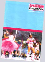 Operation Fundraiser Annual Report 2004-2005 - no mention of a £200,000 contribution handed over to Manchester Pride towards running costs?
