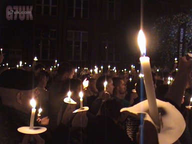 Candlelit Vigil at Manchester Pride 2009
