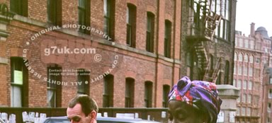 August Bank Holiday Monday 1990 on Canal Street Manchester